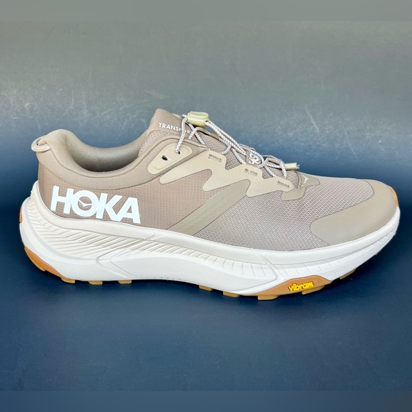 HOKA One One Men’s Transport Hiking/Walking Shoes Tan NEW - Picture 1 of 10
